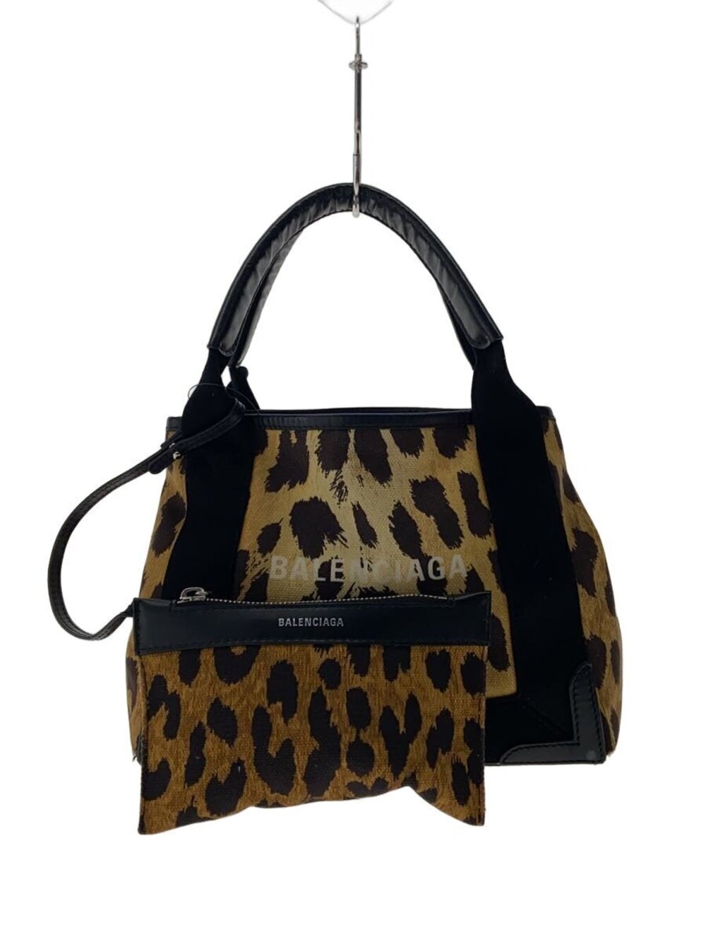 Balenciaga Handbag Camel Brown Animal